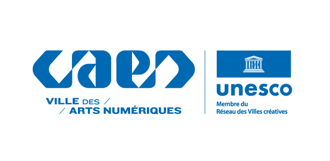 logo Caen ville Créative et Unesco